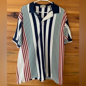 St.johns bay button shirt -70s style made in USA